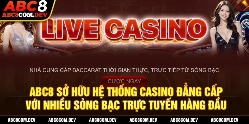 Live casino trực tuyến cực uy tín