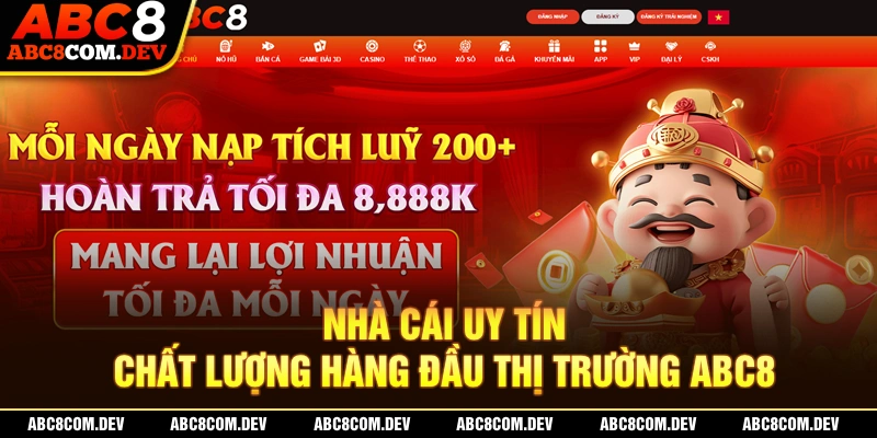 Đôi nét thông tin về nhà cái uy tín ABC8