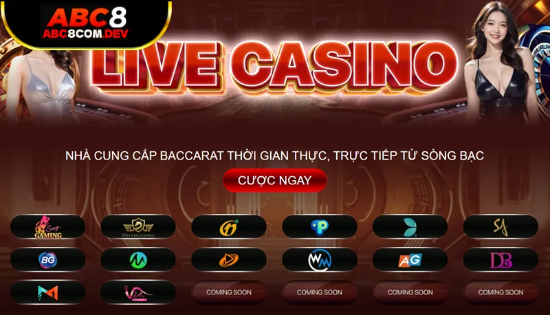 Sòng casino tại ABC8